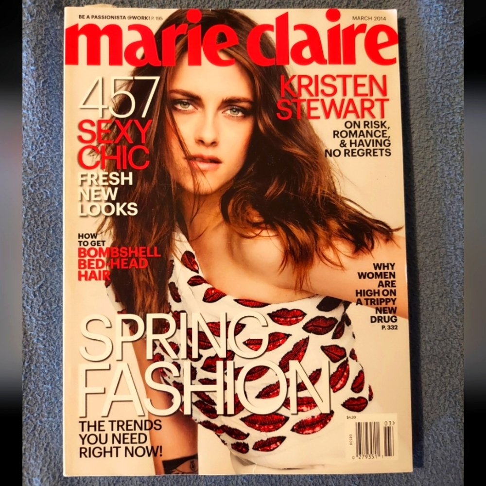 Marie Claire Magazine featuring Kristen Stewart 03/2014 🔥